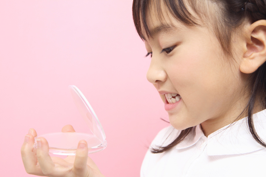 歯並びを気にする子ども