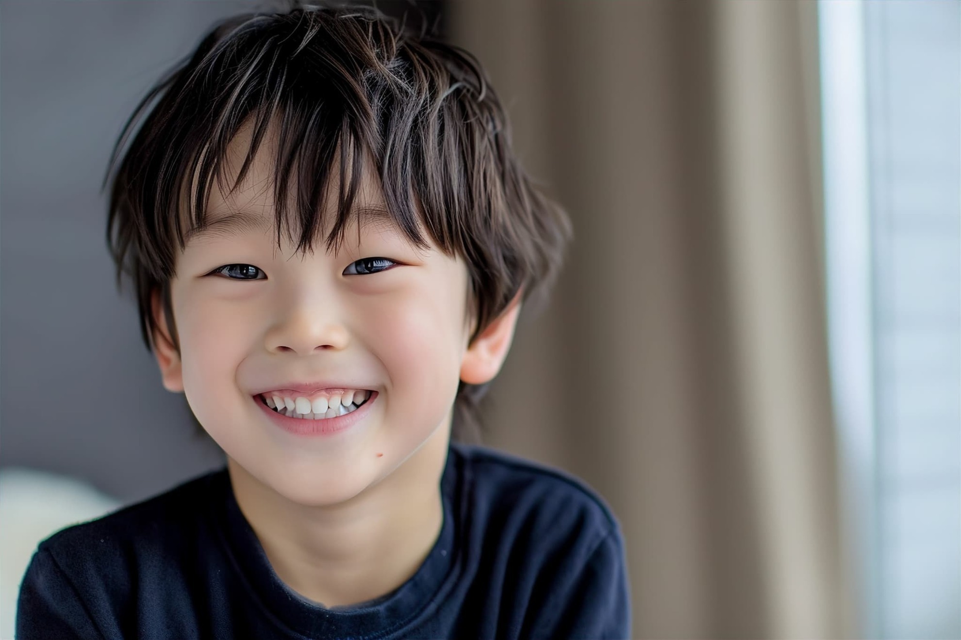 MFTで口腔習癖が改善した男の子