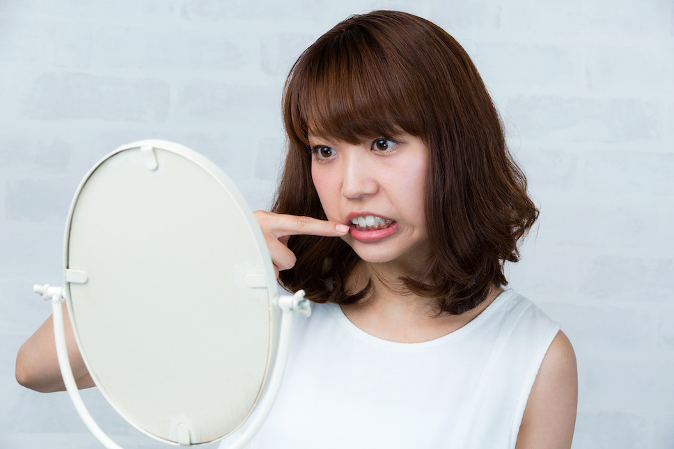 噛み合わせが悪い人