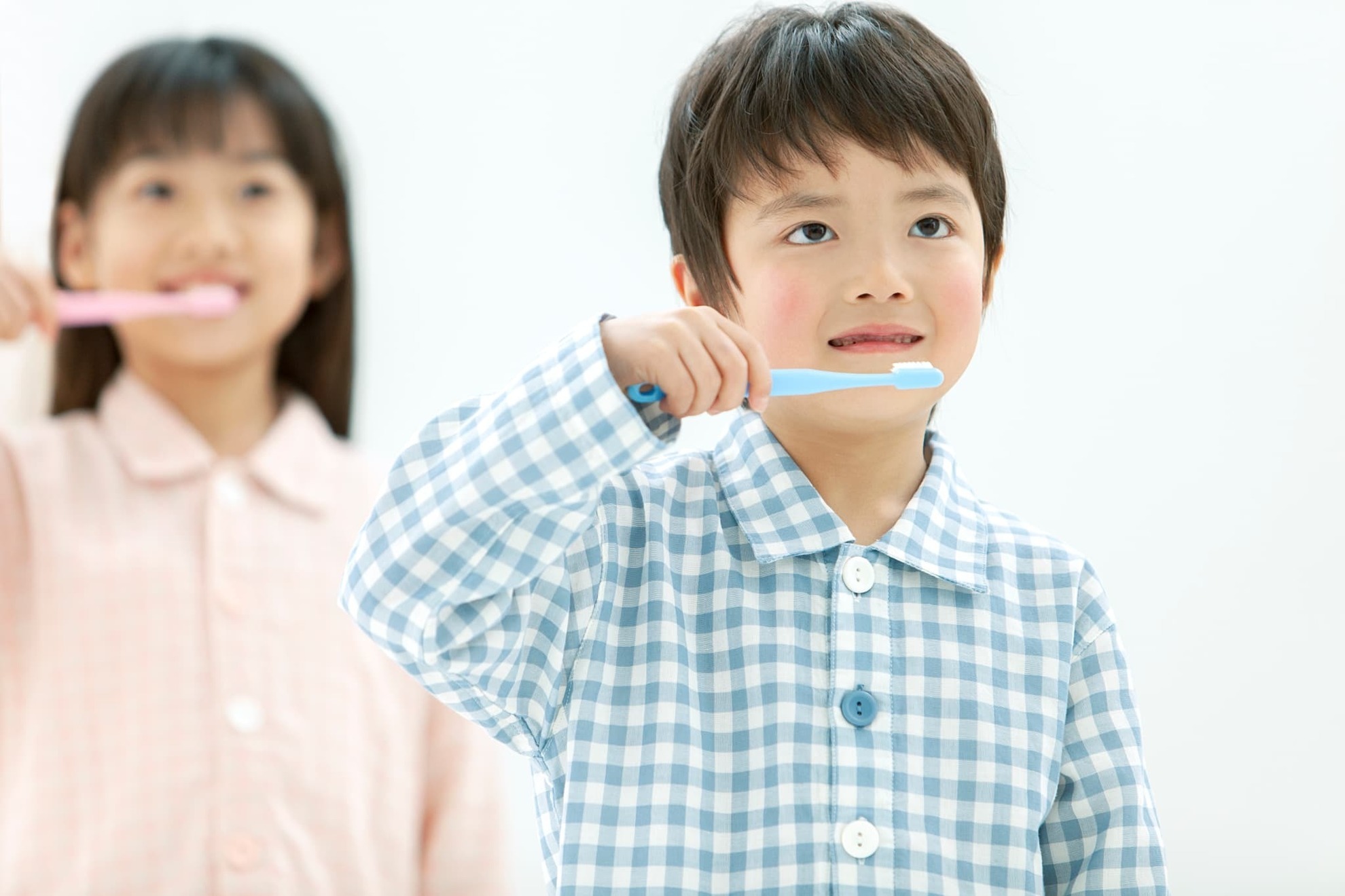 歯磨きを習慣化する子ども