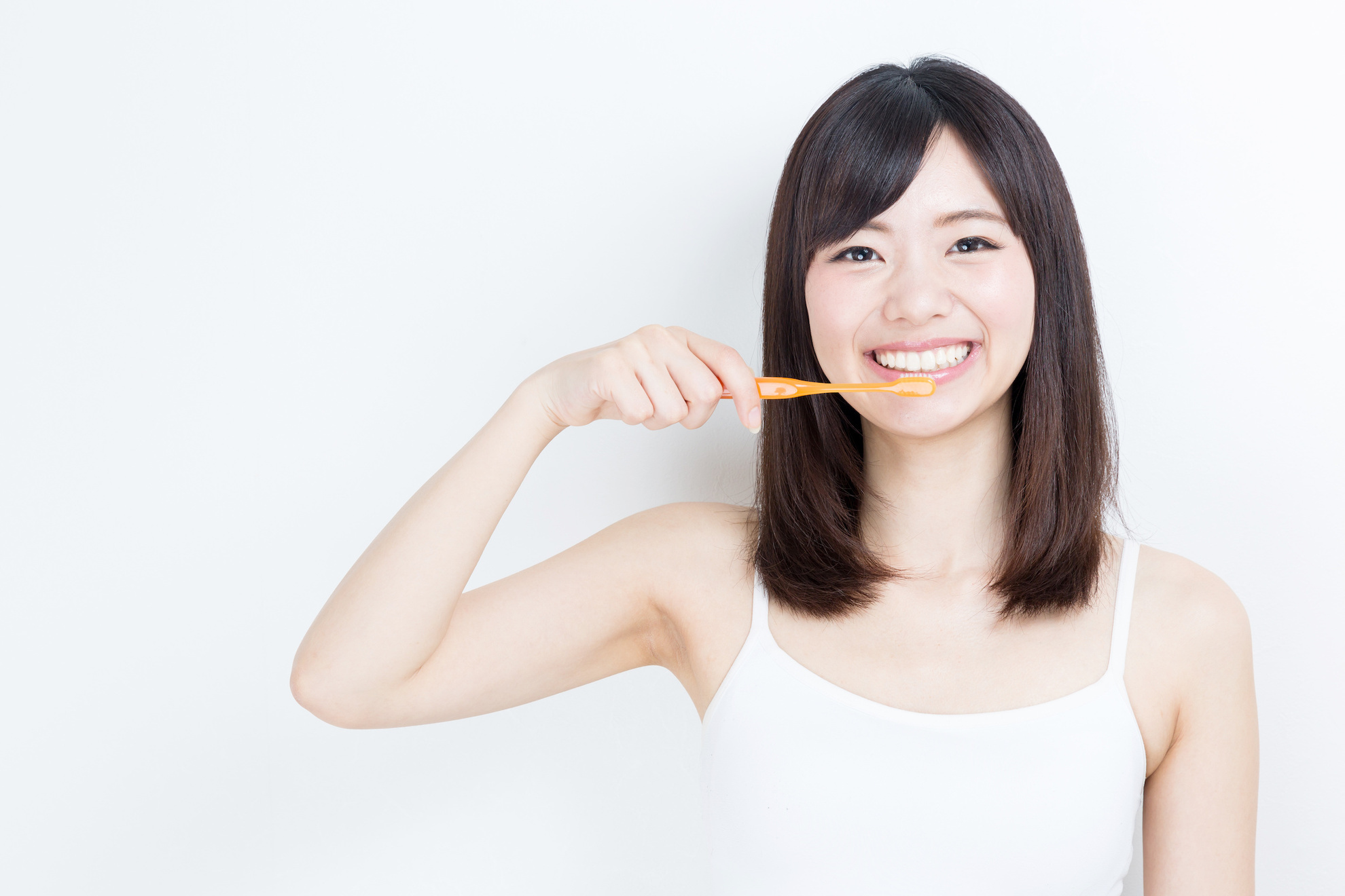 虫歯予防の歯磨き