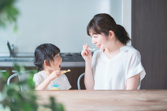 虫歯予防のための歯磨き